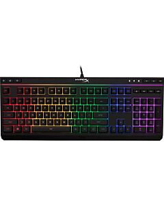 Alloy Core RGB Keyboard: Membrane Key Switches; Customizable Light Zones; 5-zone RGB Backlit Keys Profiles; Aluminum Casing