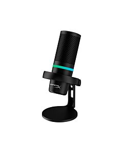 DuoCast USB Mic: Tap-to-mute w/LED; Customizable RGB; Gain Adj Knob; Headphone Output